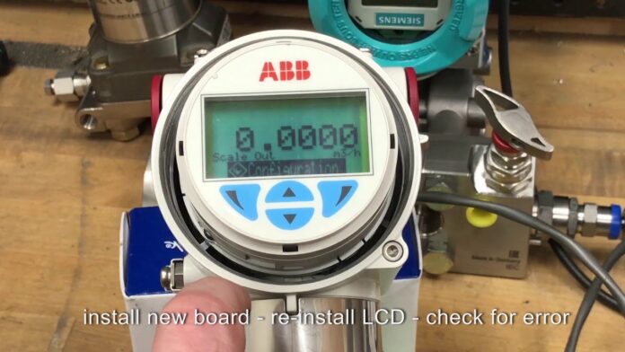 ABB 266DSHH – replacing electronics board APLISENS Việt Nam | Distributor