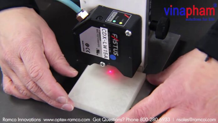 Cảm biến độ dịch chuyển bằng laser có độ chính xác cực cao Dòng CDX (OPTEX) APLISENS Việt Nam | Distributor