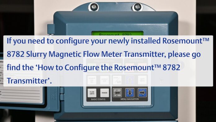 Hướng dẫn kết nối Rosemount 8782 Magnetic Flow Meter Transmitter với Rosemount 8707 High Sign