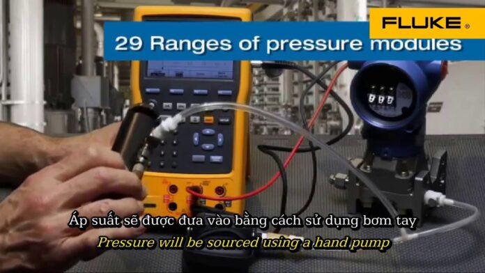 Kiểm tra độ chính xác của transmitter áp suất với thiết bị hiệu chuẩn FLUKE 754 và chức năng giao tiếp HART