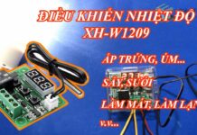 Mạch điều khiển nhiệt độ W1209 – Thiết bị đa năng cho ứng dụng trong phòng thí nghiệm và tự động hóa công nghiệp