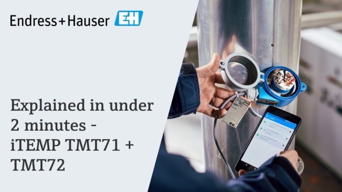 Giới thiệu về Bluetooth temperature transmitters iTEMP TMT72 / TMT71 | Giải thích trong vòng 2 phút