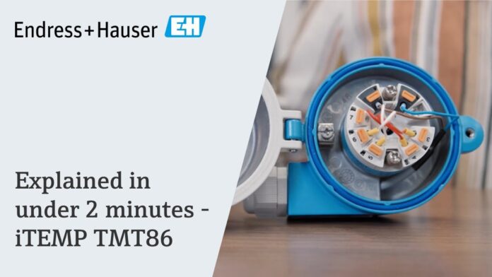 Ethernet-APL transmitter iTEMP TMT86: Giải pháp hiệu quả trong đo lường và tự động hóa cho nhà máy công nghiệp.