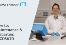 Maintenance and calibration of COS61D | #EndressHauser APLISENS Việt Nam | Distributor