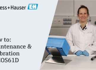 Maintenance and calibration of COS61D | #EndressHauser APLISENS Việt Nam | Distributor