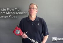 Bí quyết giảm chi phí đo lường hơi nước trong ống lớn với Minute Flow Tip