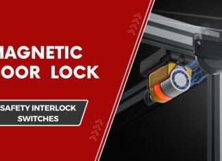 Safety magnetic door locking | KEYENCE GS-M Safety Interlock APLISENS Việt Nam | Distributor